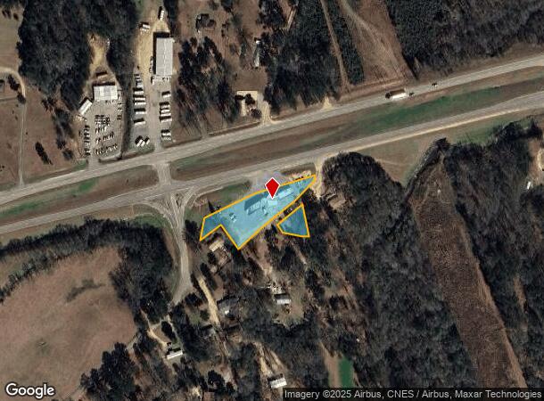 1674 Highway 98 E, Columbia, MS Parcel Map