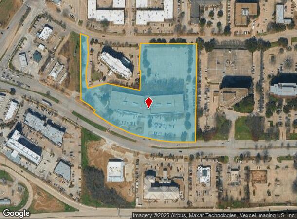  2201 E Lamar Blvd, Arlington, TX Parcel Map