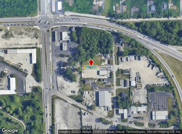  15745 Harding Ave, Markham, IL Parcel Map