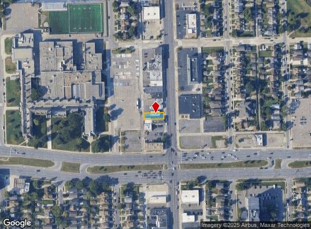  5641 Schaefer Rd, Dearborn, MI Parcel Map