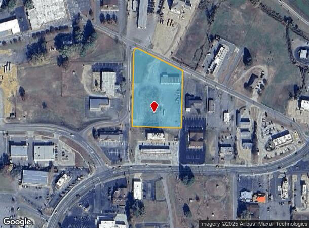 1705 E Bruce St, Morrilton, AR Parcel Map