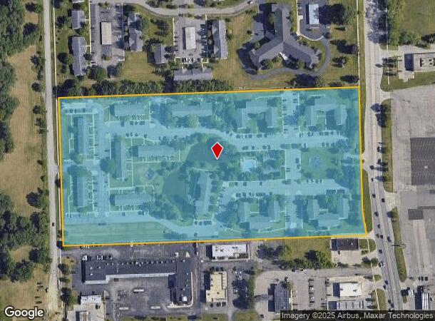  13500 Northside Dr, Sterling Heights, MI Parcel Map