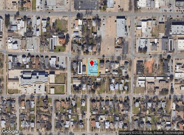  1815 10Th St, Wichita Falls, TX Parcel Map