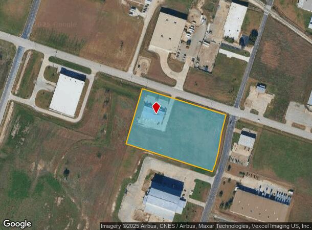  2335 W Industrial Blvd, Temple, TX Parcel Map