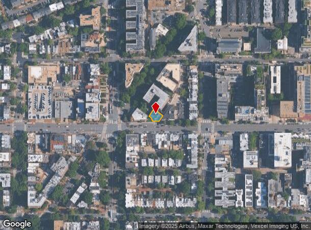  1519 U St Nw, Washington, DC Parcel Map