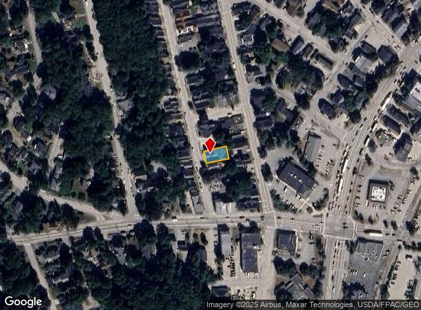  17 James St, Auburn, ME Parcel Map