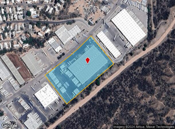  1480 N Industrial Park Dr, Nogales, AZ Parcel Map