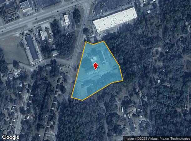 1810 Clinton St, Barnwell, SC Parcel Map