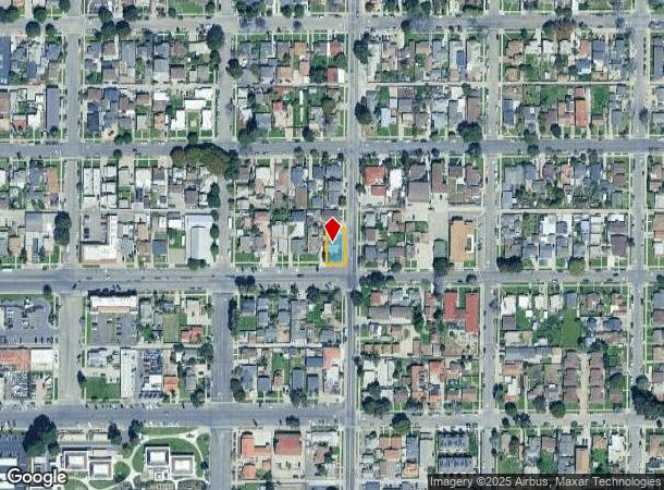  407 N Miller St, Santa Maria, CA Parcel Map