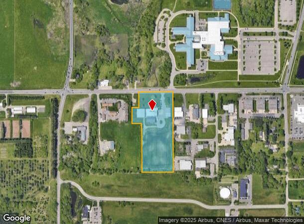 2901 Jolly Rd, Okemos, MI Parcel Map