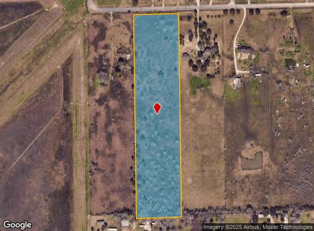 County Road 100, Pearland, TX Parcel Map