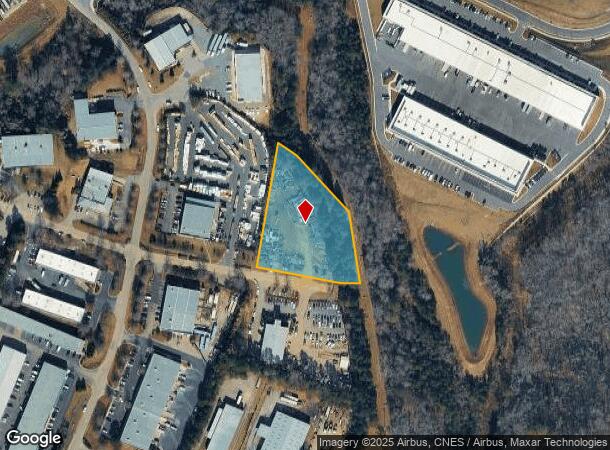  2809 Connector Dr, Wake Forest, NC Parcel Map