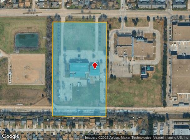 2350 E Mayfield Rd, Arlington, TX Parcel Map