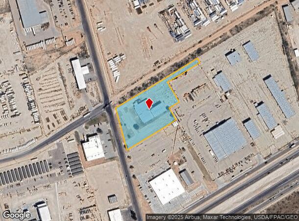  125 S County Road 125 Ln W, Midland, TX Parcel Map