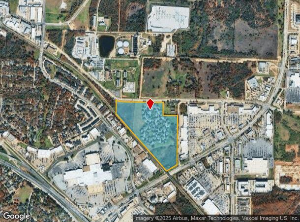  2100 Spencer Rd, Denton, TX Parcel Map