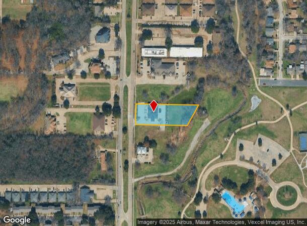  2725 Matlock Rd, Arlington, TX Parcel Map