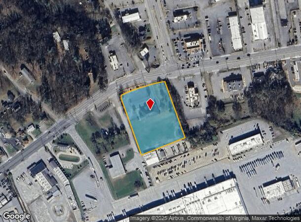  2102 W Main St, Salem, VA Parcel Map
