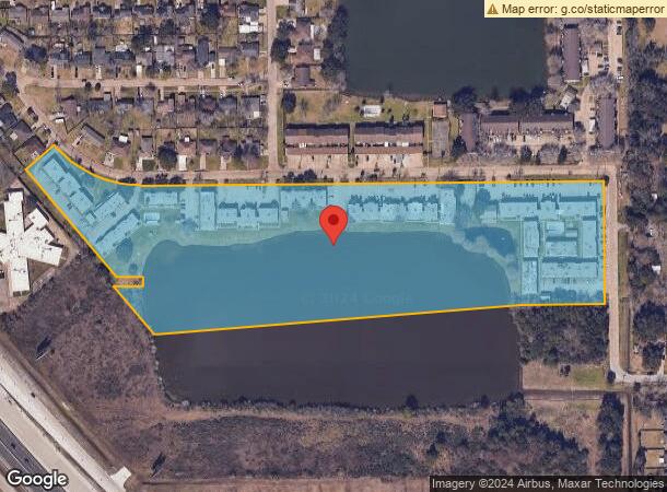  9001 Glacier Ave, Texas City, TX Parcel Map