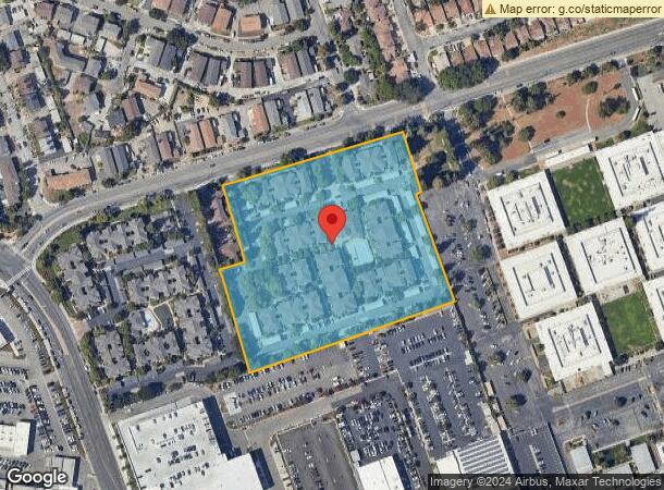  800 Hillsdale Ave, San Jose, CA Parcel Map