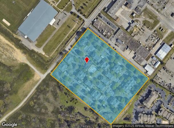  21 National Guard Rd, Columbia, SC Parcel Map