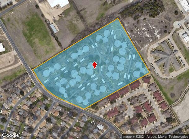  1900 Woodgate Dr, Woodway, TX Parcel Map