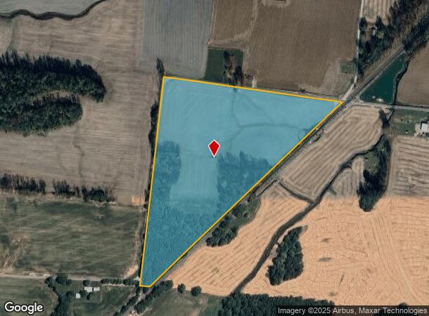  E Steelman Rd, Patoka, IN Parcel Map