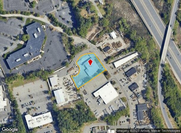 22 Progress Ave, Chelmsford, MA Parcel Map