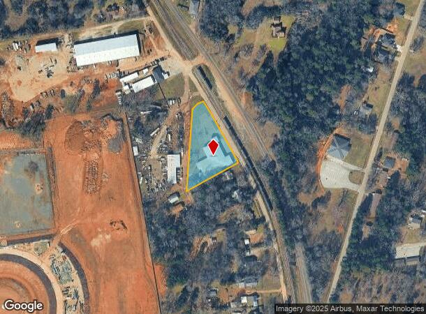  1125 Highland Dr, Henderson, TX Parcel Map