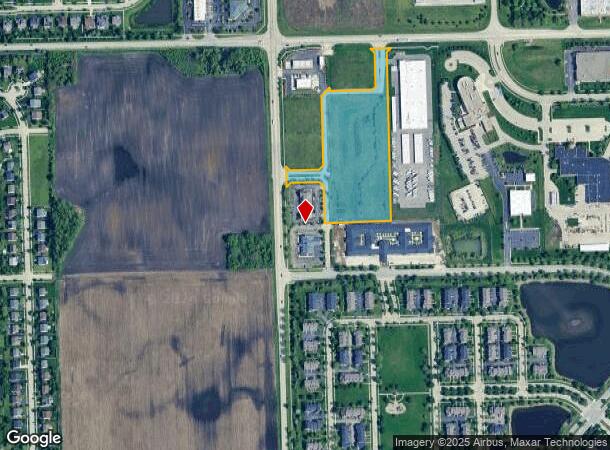  14409 S Wallin Dr, Plainfield, IL Parcel Map