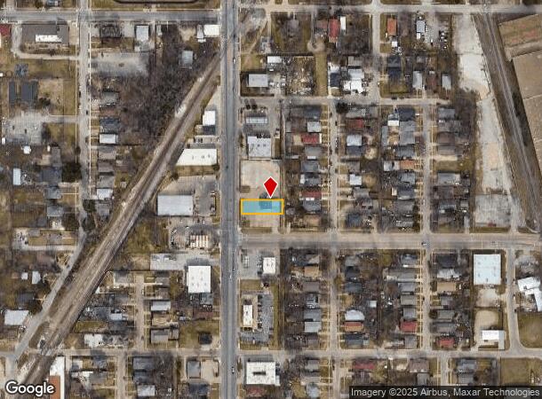  2529 Hemphill St, Fort Worth, TX Parcel Map