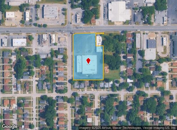  15101 Woodlawn Ave, Dolton, IL Parcel Map