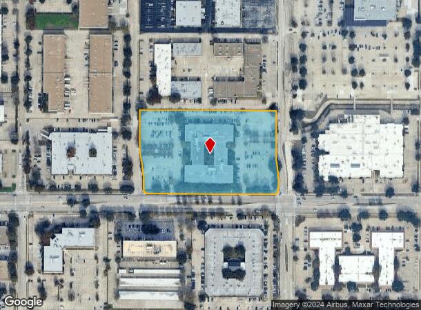  1101 E Arapaho Rd, Richardson, TX Parcel Map