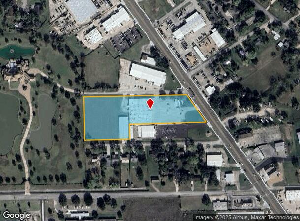 1817 N Mechanic St, El Campo, TX Parcel Map