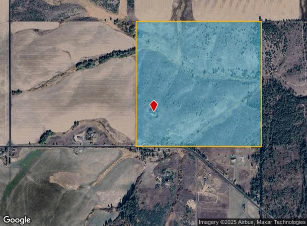 6615 W Conkling Rd, Worley, ID Parcel Map