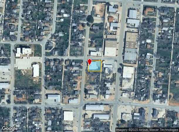  1001 Chestnut St, Abilene, TX Parcel Map