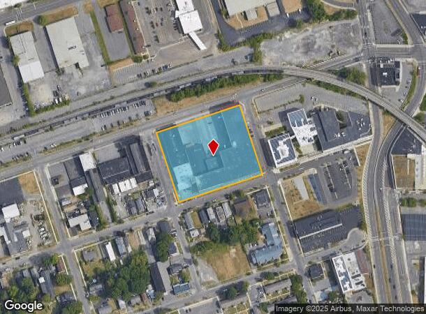  501 W Fayette St, Syracuse, NY Parcel Map