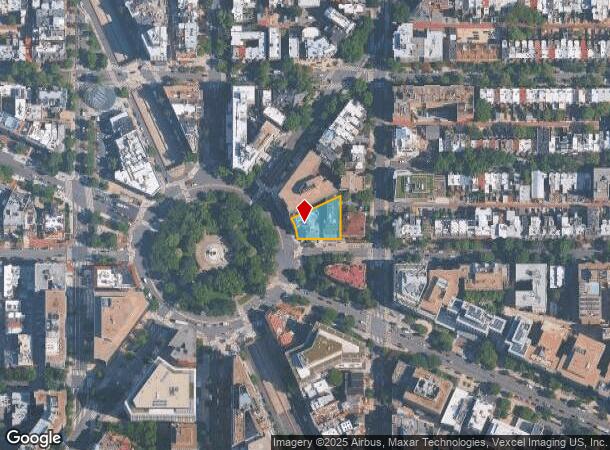 15 Dupont Cir Nw, Washington, DC Parcel Map