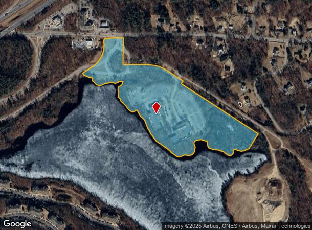  100 Ames Pond Dr, Tewksbury, MA Parcel Map