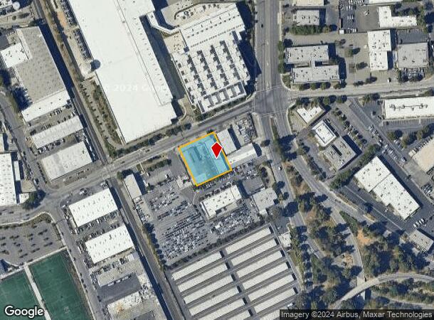  550 Reed St, Santa Clara, CA Parcel Map