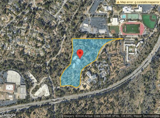  201 Glenwood Cir, Monterey, CA Parcel Map