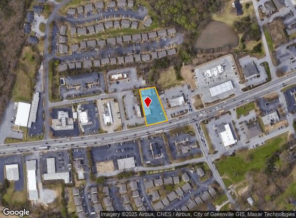 320 W Butler Rd, Mauldin, SC Parcel Map