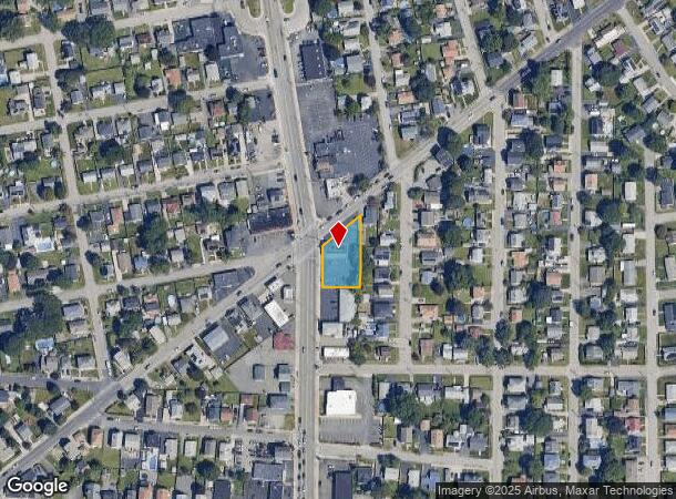 1515 Newport Ave, Pawtucket, RI Parcel Map