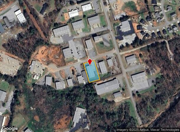  105 Metro Dr, Anderson, SC Parcel Map