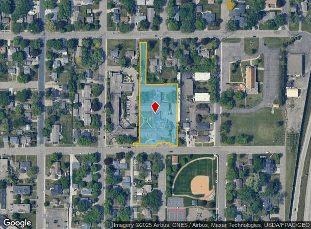  525 2Nd St Se, Osseo, MN Parcel Map