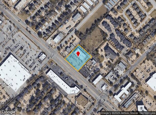  2307 Texas Ave S, College Station, TX Parcel Map