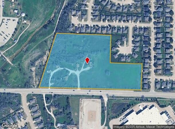  1101 E Main St, Crowley, TX Parcel Map