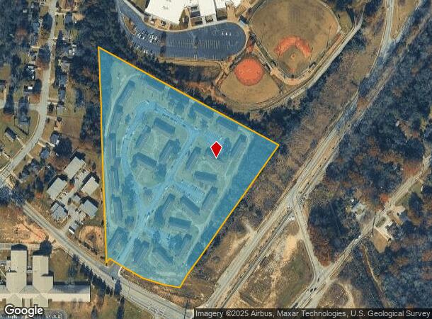  2983 Buena Vista Rd, Columbus, GA Parcel Map