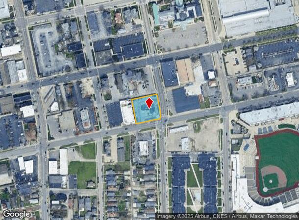 502 W Jefferson Blvd, Fort Wayne, IN Parcel Map