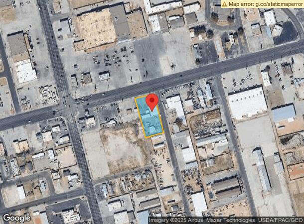  2020 E 8Th St, Odessa, TX Parcel Map