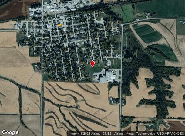  214 Washington St, Victor, IA Parcel Map